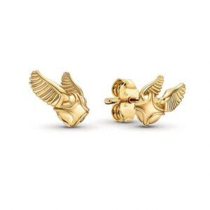 Pandora Harry Potter Golden Snitch Stud Earrings Gold-Plated